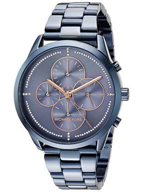 michael kors mk6522 slater blue|Michael Kors Womens MK6522 .